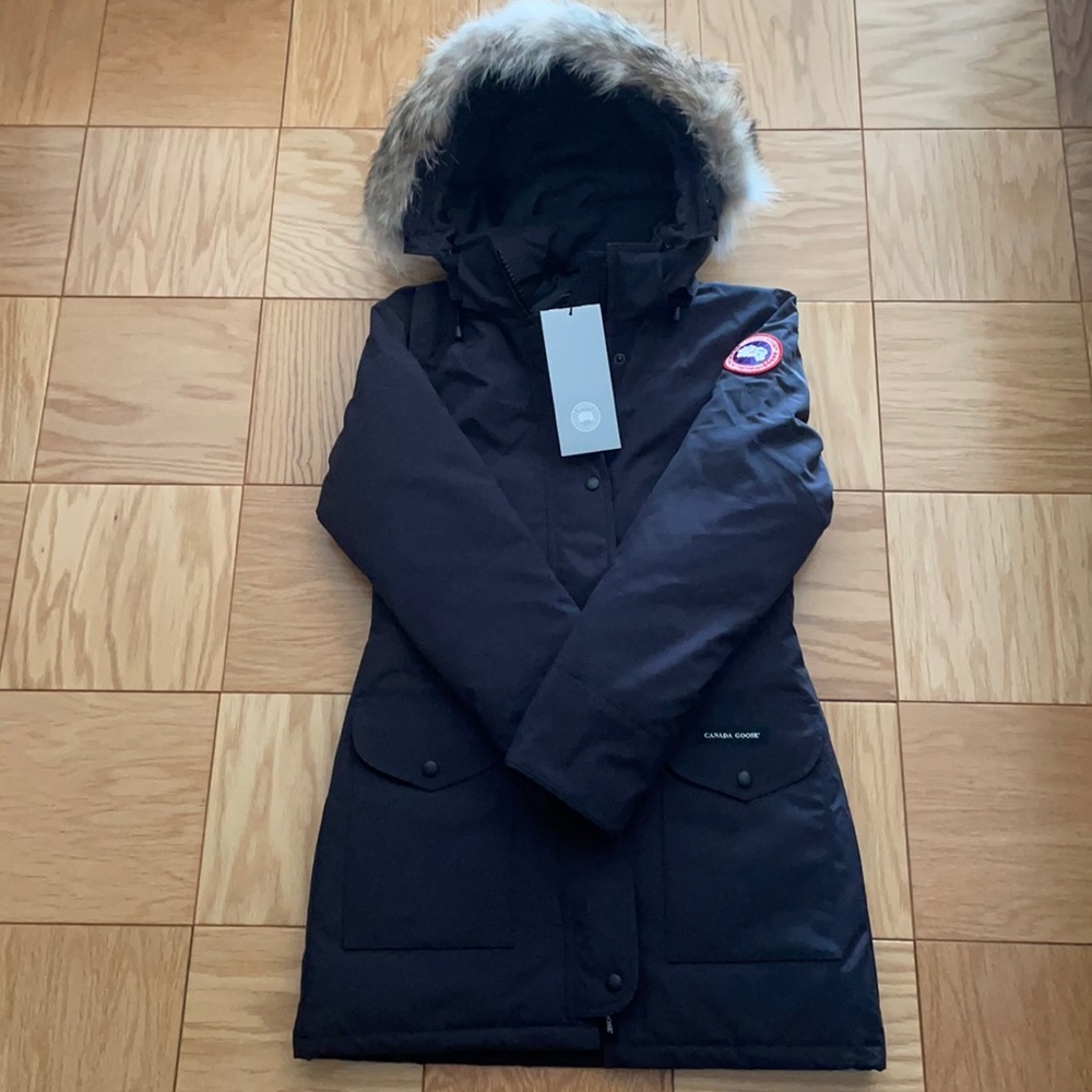 Canada Goose Trillium Parka with Fur Hood - Picture 1 of 4